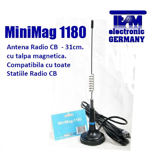 Antena cu talpa Magnetica MiniMag