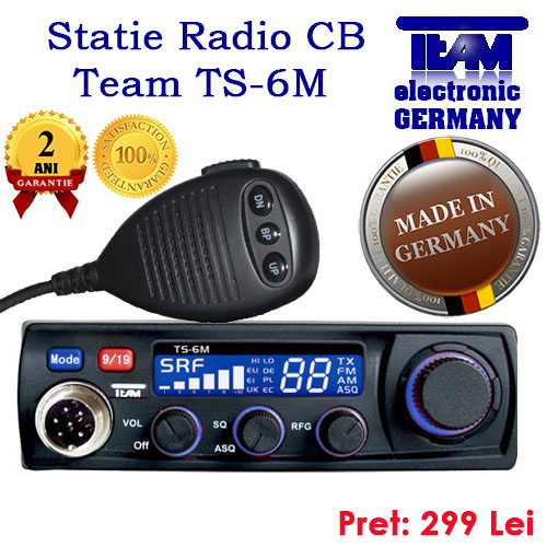 Statii Radio Tir Camion Statii Radio CB pentru Auto TEAM TS-6M