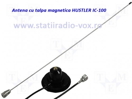 Antene Statii Radio CB Antene statii auto emisie receptie Hustler IC-100