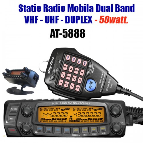 Statie Radio Dual Band VHF UHF